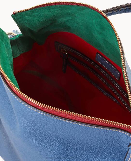 Dooney & Bourke småstenskorn stor taske JV0J738 poser blå