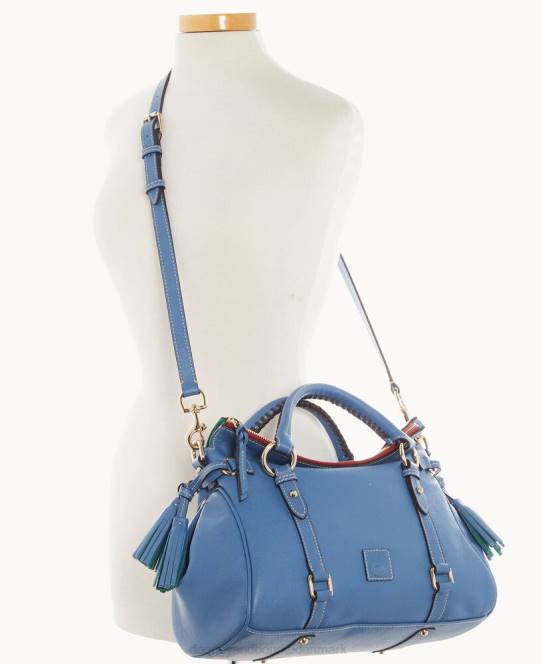 Dooney & Bourke småstenskorn stor taske JV0J738 poser blå