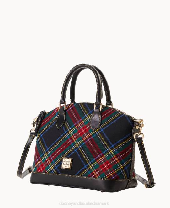 Dooney & Bourke tartan darcy taske JV0J621 poser sort
