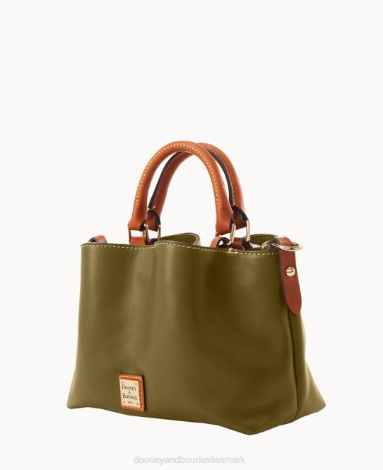 Dooney & Bourke wexford læder mini barlow JV0J559 poser oliven