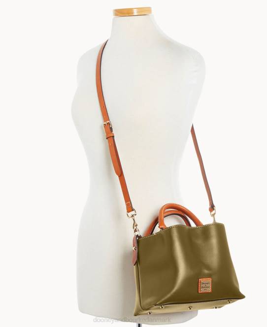 Dooney & Bourke wexford læder mini barlow JV0J559 poser oliven