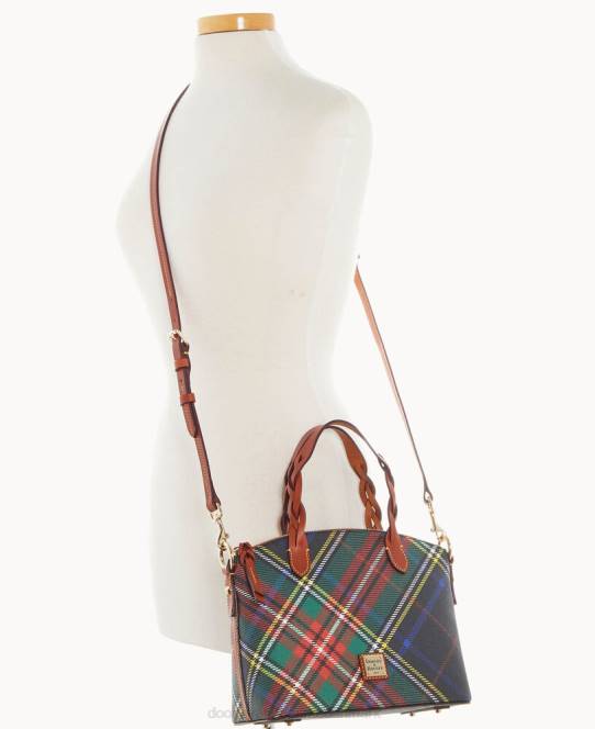 Dooney & Bourke windsor lille heidi taske JV0J683 poser trækul