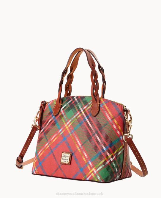 Dooney & Bourke windsor lille heidi taske JV0J684 poser rød