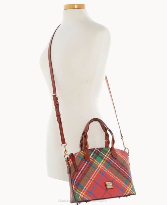 Dooney & Bourke windsor lille heidi taske JV0J684 poser rød
