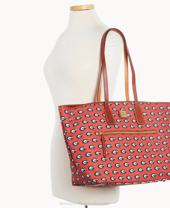 Dooney & Bourke Collegiate University of Georgia stor kasse JV0J1286 poser u af georgien
