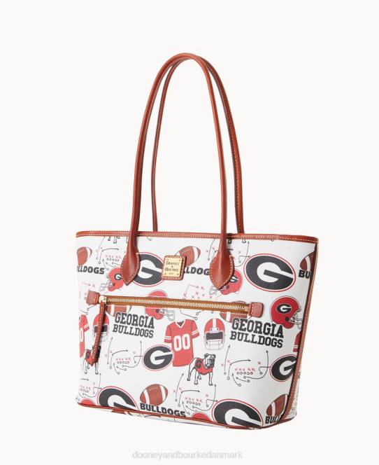 Dooney & Bourke Collegiate University of Georgia tote JV0J1230 poser u af georgien