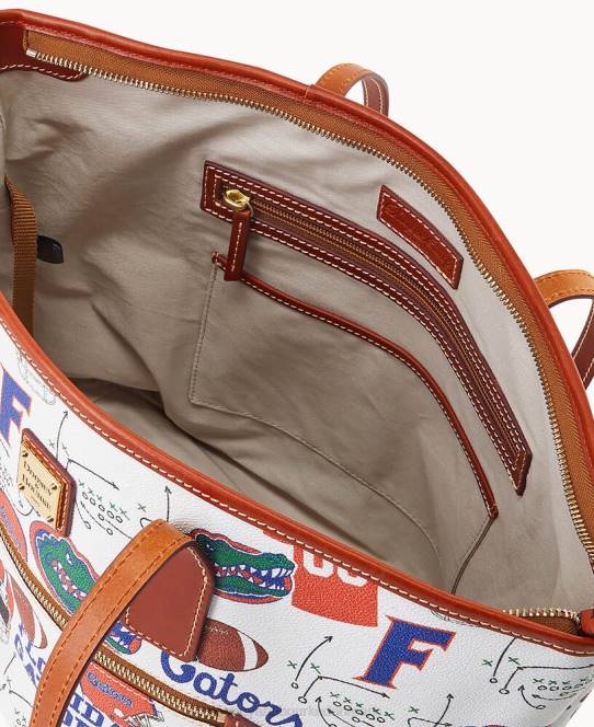 Dooney & Bourke Collegiate florida tote JV0J1235 poser u af florida