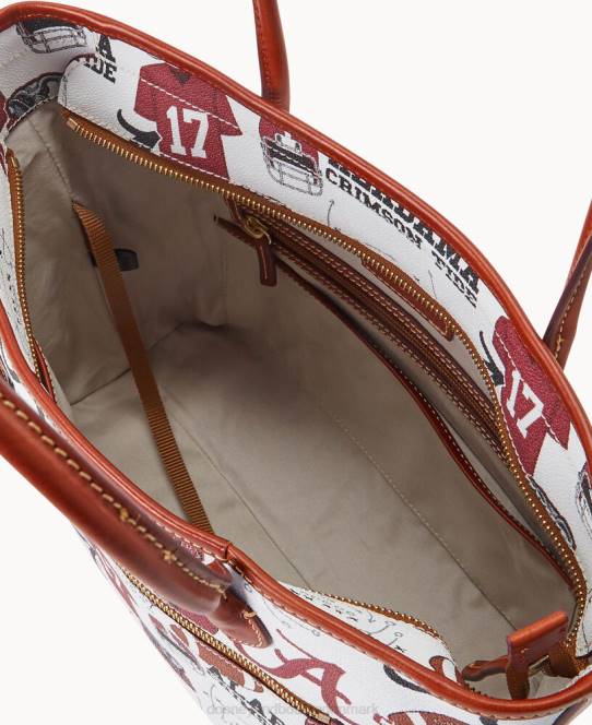 Dooney & Bourke Collegiate university of alabama tote JV0J1290 poser u af alabama