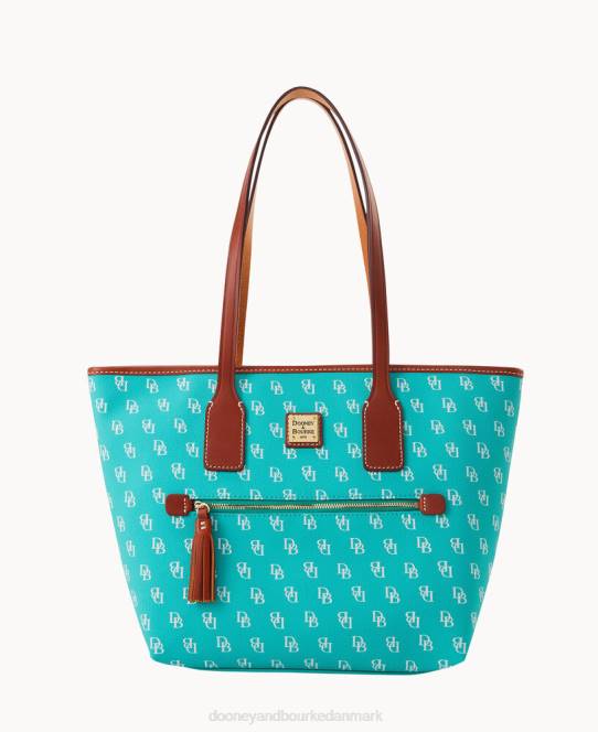 Dooney & Bourke Gretta lille tote JV0J1369 poser Hav skum