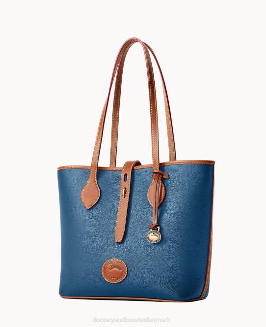 Dooney & Bourke alt vejr læder 3.0 tote 36 JV0J1101 poser denim
