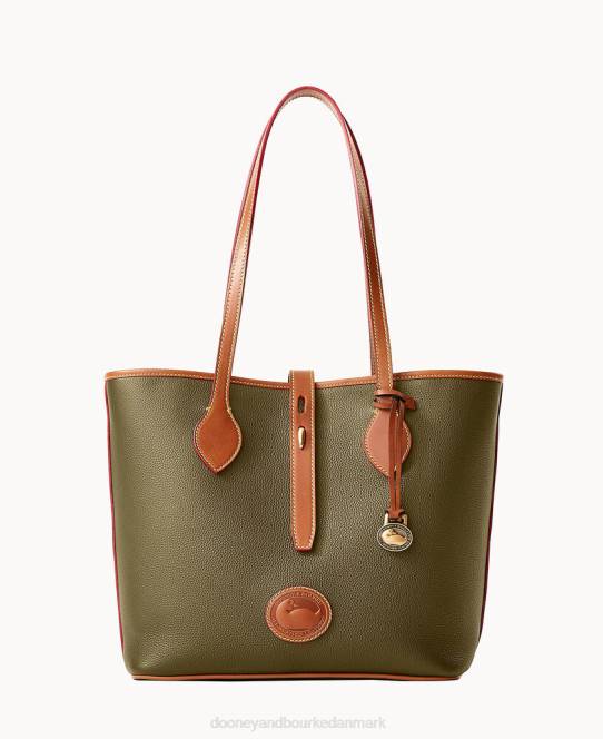 Dooney & Bourke alt vejr læder 3.0 tote 36 JV0J1102 poser grøn