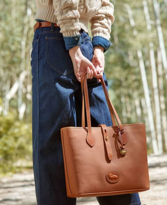 Dooney & Bourke alt vejr læder 3.0 tote 36 JV0J1102 poser grøn