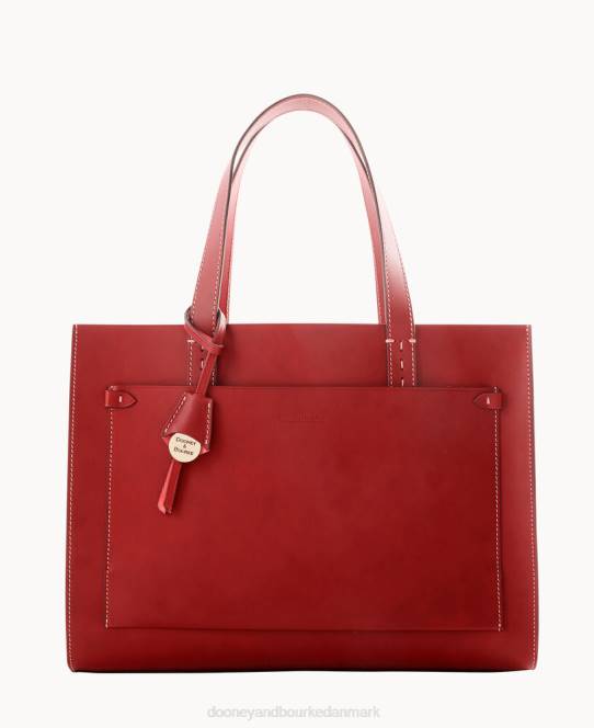Dooney & Bourke alto matalia tote JV0J1176 poser rød