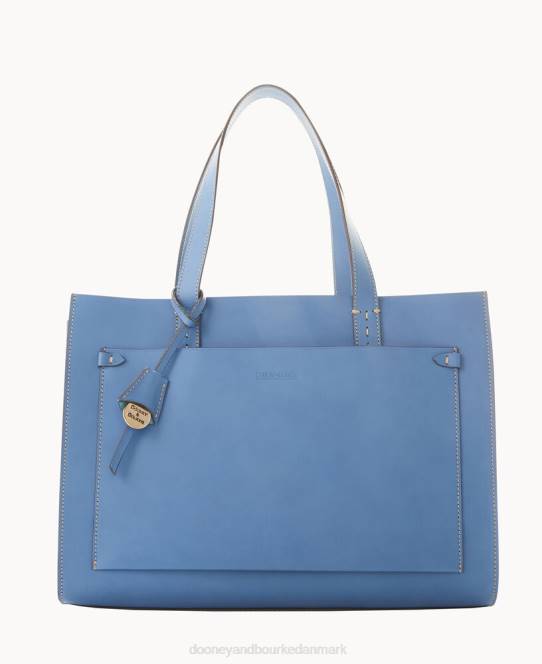 Dooney & Bourke alto matalia tote JV0J1177 poser stål blå
