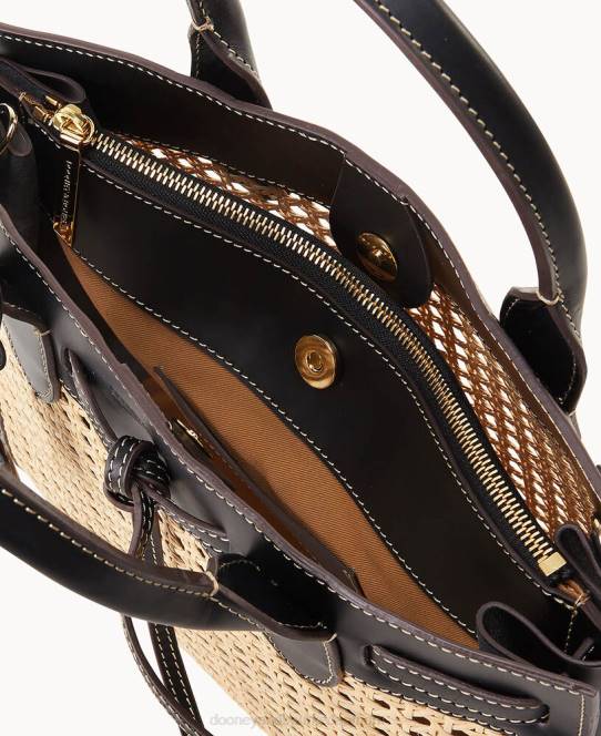Dooney & Bourke boldrini vienna kvast taske JV0J689 poser sort