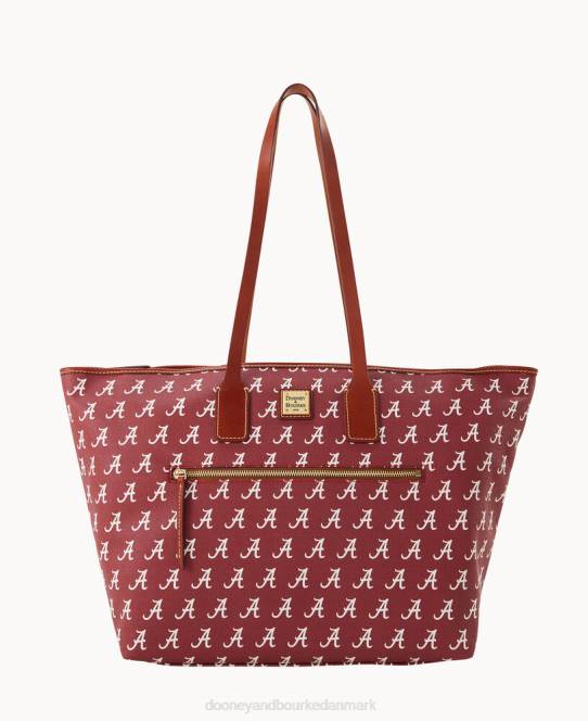 Dooney & Bourke collegiate university of alabama stor kasse JV0J1285 poser u af alabama