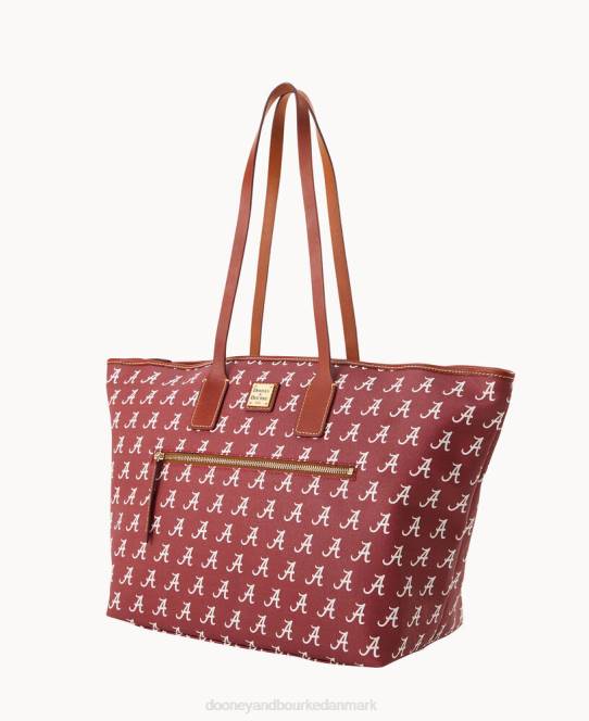 Dooney & Bourke collegiate university of alabama stor kasse JV0J1285 poser u af alabama
