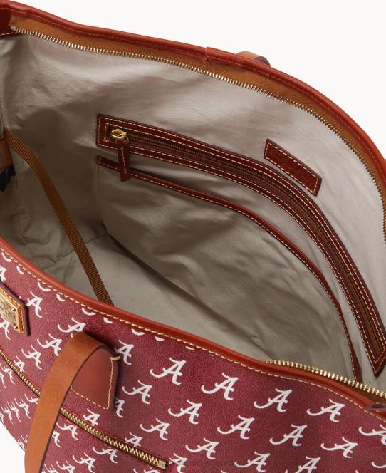 Dooney & Bourke collegiate university of alabama stor kasse JV0J1285 poser u af alabama