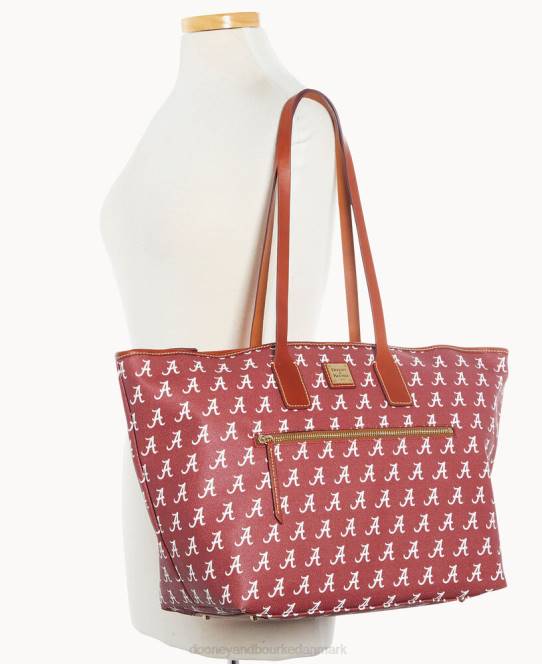 Dooney & Bourke collegiate university of alabama stor kasse JV0J1285 poser u af alabama