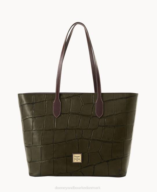 Dooney & Bourke denison stor tote JV0J1423 poser oliven