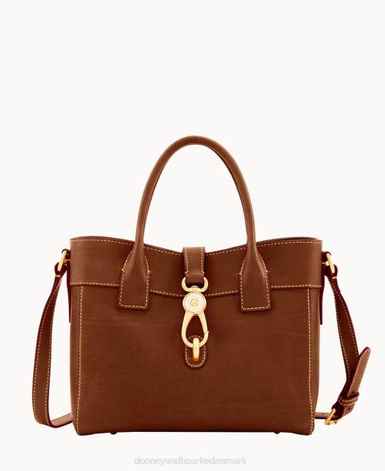 Dooney & Bourke florentinsk amelie tote JV0J1113 poser kastanje