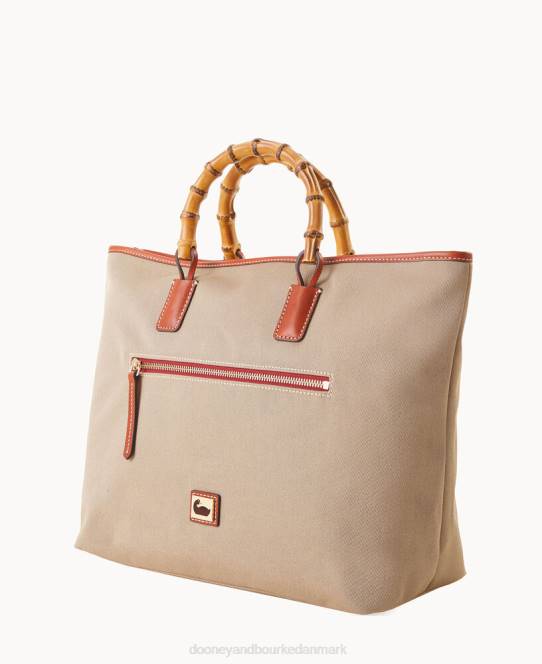 Dooney & Bourke håndtag i bambus JV0J1009 poser kaki