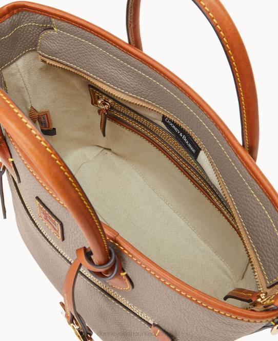 Dooney & Bourke håndtag med småsten JV0J1120 poser taupe