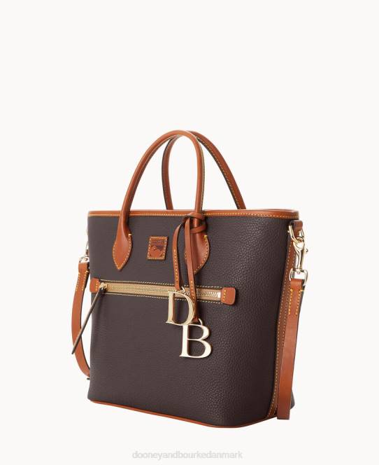Dooney & Bourke håndtag med småsten JV0J1123 poser brun tmoro