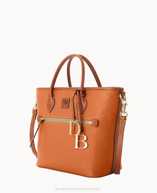 Dooney & Bourke håndtag med småsten JV0J1125 poser fransk karamel