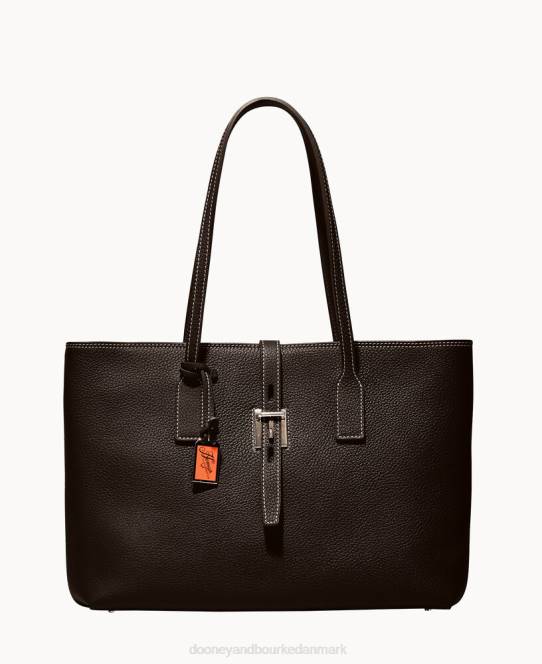 Dooney & Bourke henrys lynlås top tote JV0J1000 poser brun tmoro