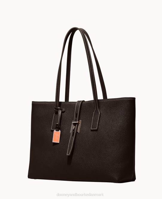 Dooney & Bourke henrys lynlås top tote JV0J1000 poser brun tmoro