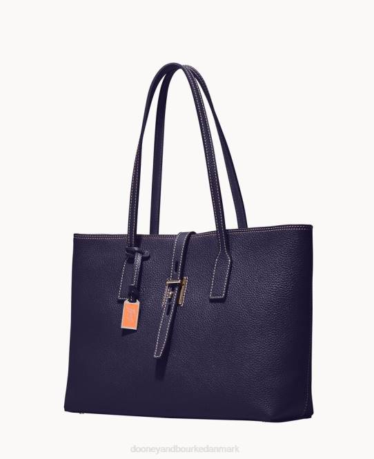 Dooney & Bourke henrys lynlås top tote JV0J1001 poser flåde