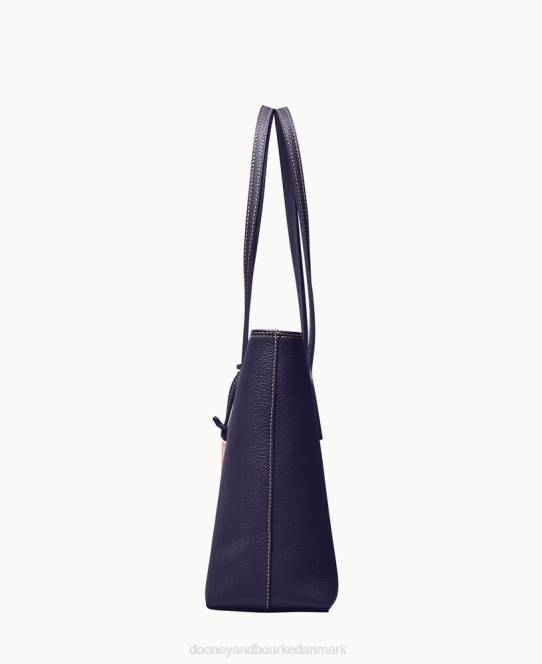 Dooney & Bourke henrys lynlås top tote JV0J1001 poser flåde