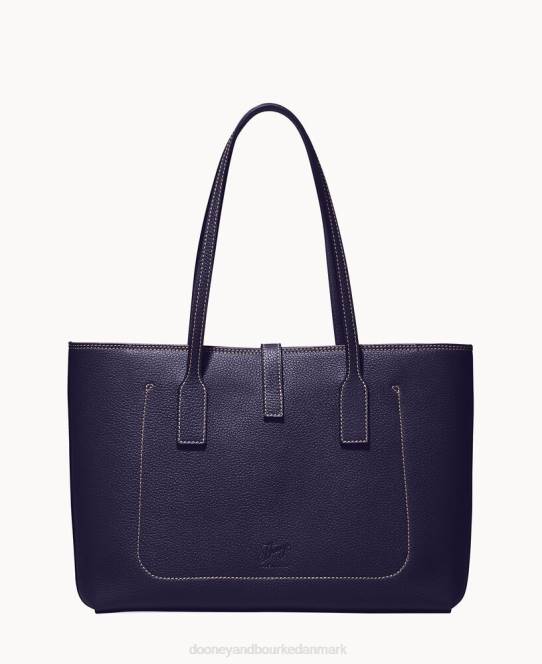 Dooney & Bourke henrys lynlås top tote JV0J1001 poser flåde