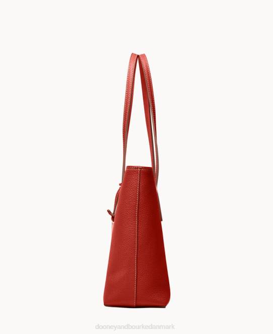Dooney & Bourke henrys lynlås top tote JV0J1002 poser rød