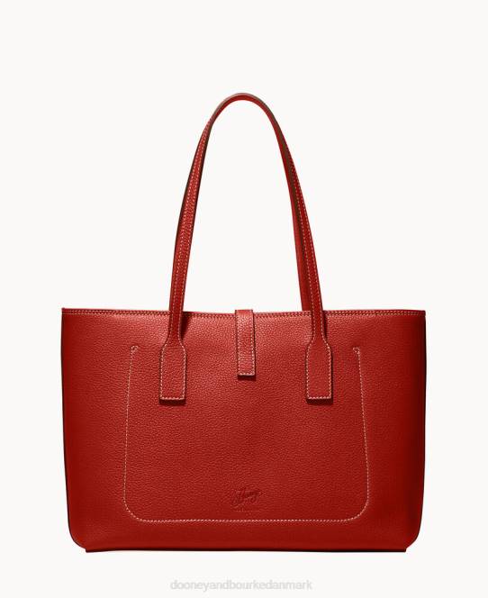 Dooney & Bourke henrys lynlås top tote JV0J1002 poser rød