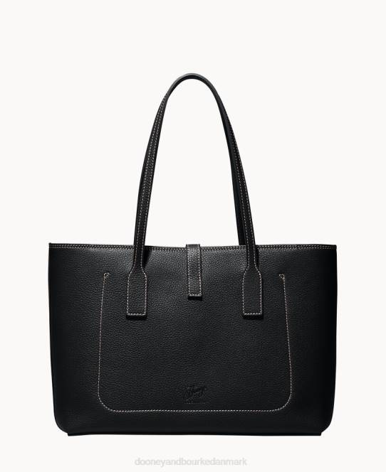 Dooney & Bourke henrys lynlås top tote JV0J999 poser sort
