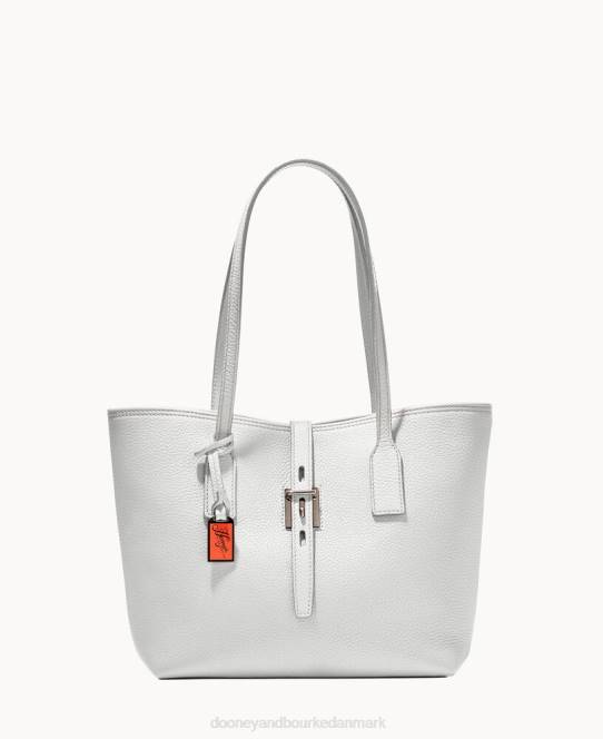 Dooney & Bourke henrys mellemstore tote JV0J1183 poser hvid