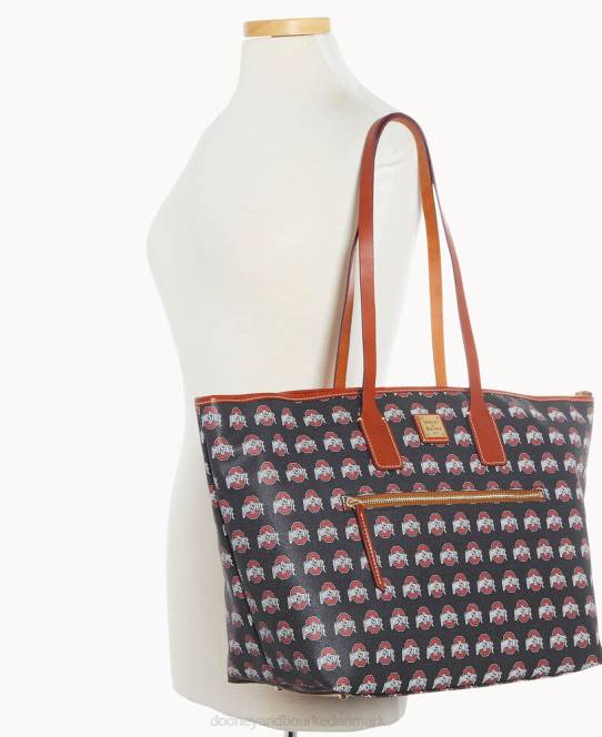 Dooney & Bourke kollegial stor totalisator JV0J1287 poser ohio stat