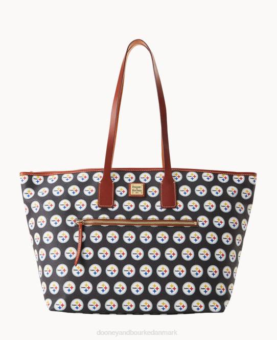 Dooney & Bourke nfl stor tote JV0J1195 poser stålere