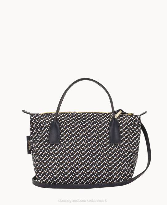 Dooney & Bourke roberta pieri tatami klassisk mini robertina tote JV0J992 poser midnatsblå