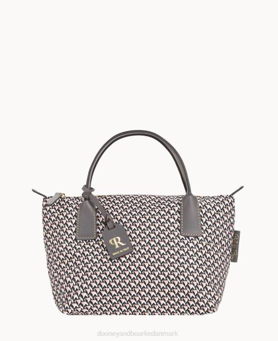 Dooney & Bourke roberta pieri tatami klassisk mini robertina tote JV0J993 poser Rose
