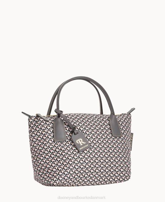 Dooney & Bourke roberta pieri tatami klassisk mini robertina tote JV0J993 poser Rose