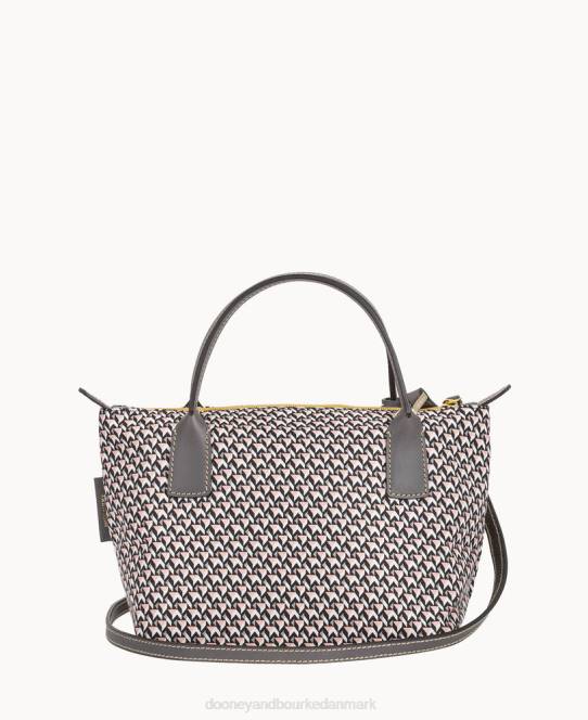 Dooney & Bourke roberta pieri tatami klassisk mini robertina tote JV0J993 poser Rose