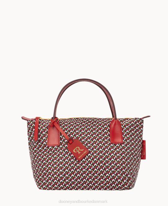 Dooney & Bourke roberta pieri tatami klassisk mini robertina tote JV0J994 poser rubin