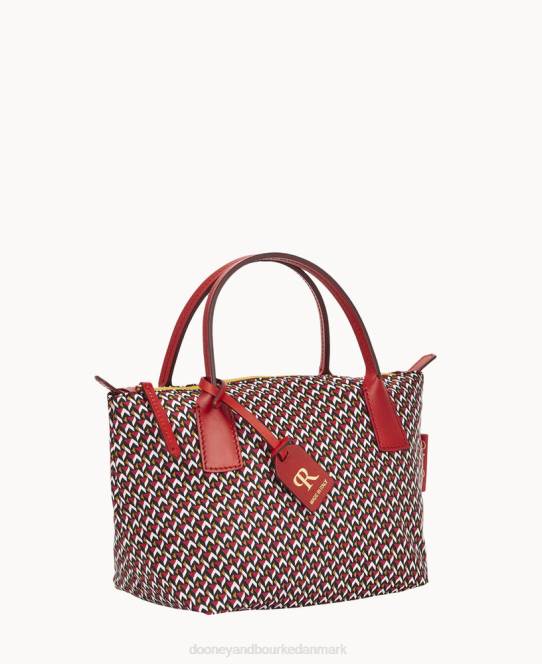 Dooney & Bourke roberta pieri tatami klassisk mini robertina tote JV0J994 poser rubin