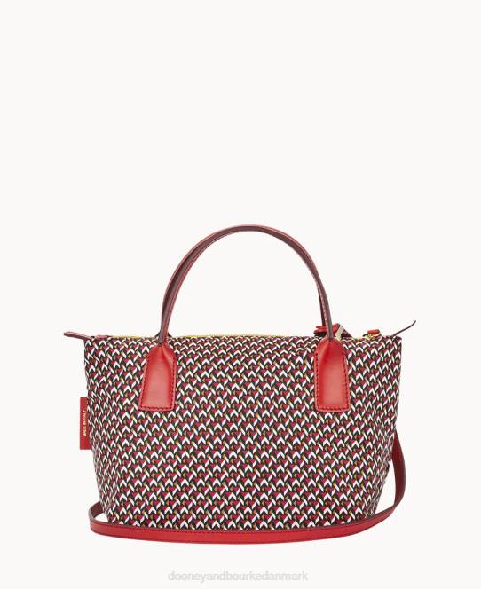 Dooney & Bourke roberta pieri tatami klassisk mini robertina tote JV0J994 poser rubin