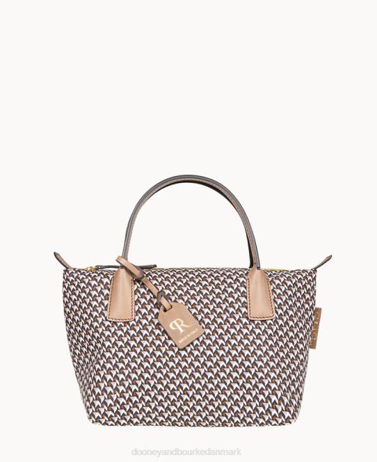 Dooney & Bourke roberta pieri tatami klassisk mini robertina tote JV0J995 poser taupe