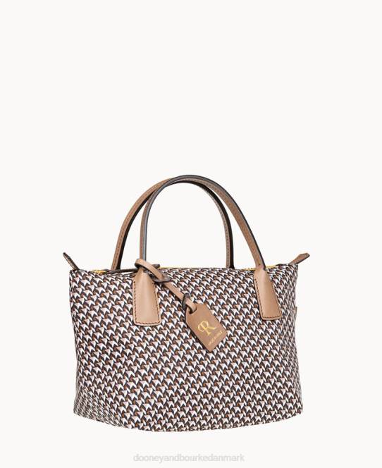 Dooney & Bourke roberta pieri tatami klassisk mini robertina tote JV0J995 poser taupe