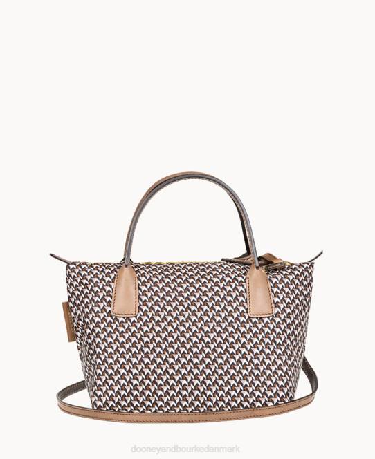 Dooney & Bourke roberta pieri tatami klassisk mini robertina tote JV0J995 poser taupe